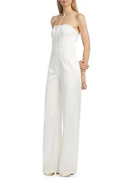 Mira Strapless Bustier Jumpsuit