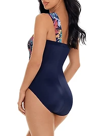 Belize Goddess Palm One-Piece Swimsuit