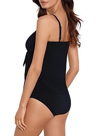 Solids Carma Gathered Tankini Top