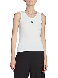 Anagram Rib-Knit Tank