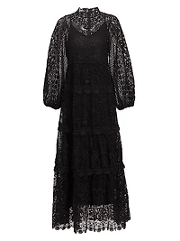 Guipure Lace Maxi Dress
