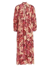 Floral Tapestry Maxi Dress