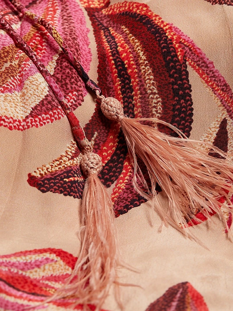 Floral Tapestry Maxi Dress