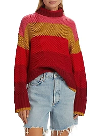 Striped Knit Sweater