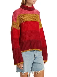 Striped Knit Sweater