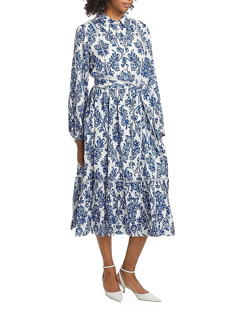 The Beckett Floral Shirtdress