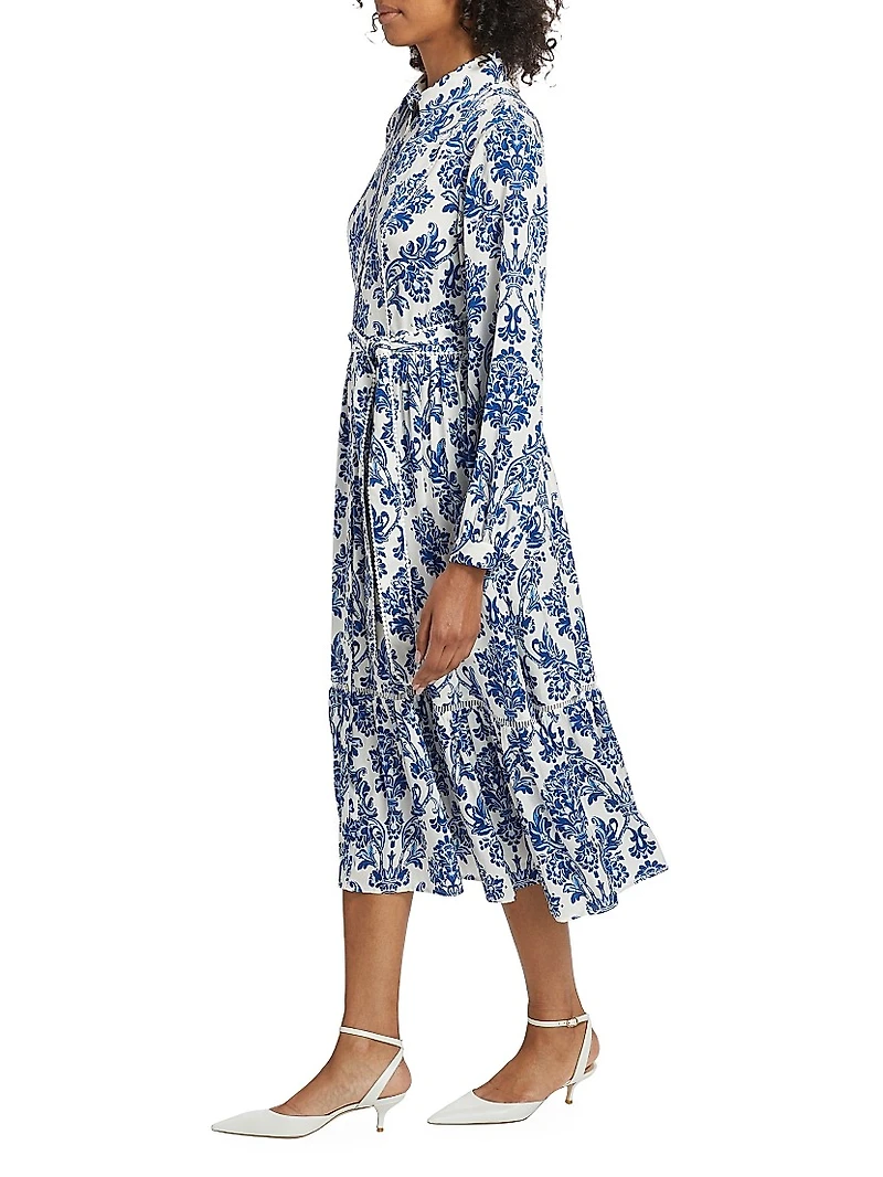 The Beckett Floral Shirtdress
