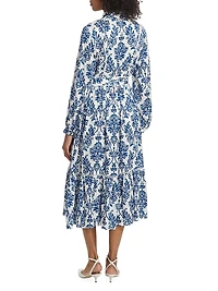 The Beckett Floral Shirtdress