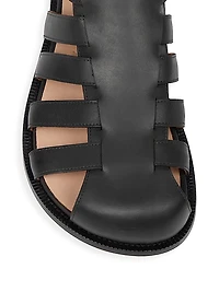 Campo Leather Cage Sandals