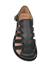 Campo Leather Cage Sandals
