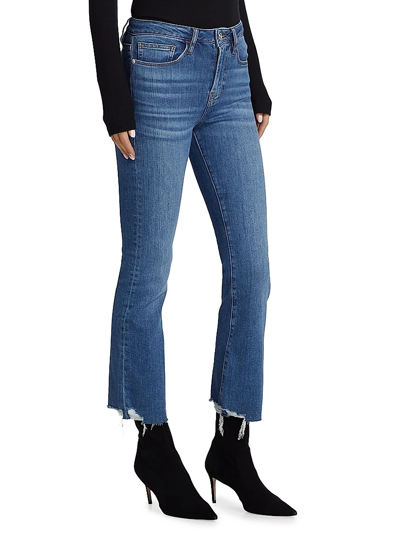 Le Crop Mini Boot-Leg Jeans