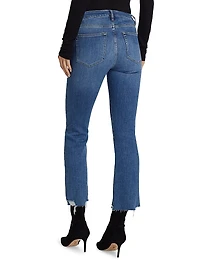 Le Crop Mini Boot-Leg Jeans