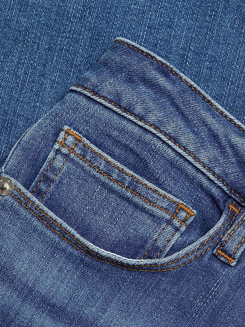 Le Crop Mini Boot-Leg Jeans