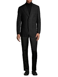 Medallion Wool-Blend Sport Jacket