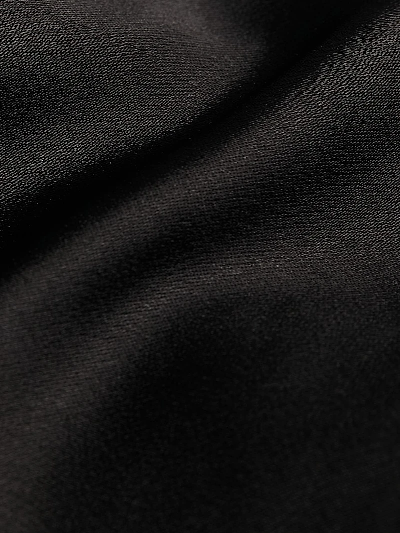 Hansel Ruched Satin Halterneck Gown