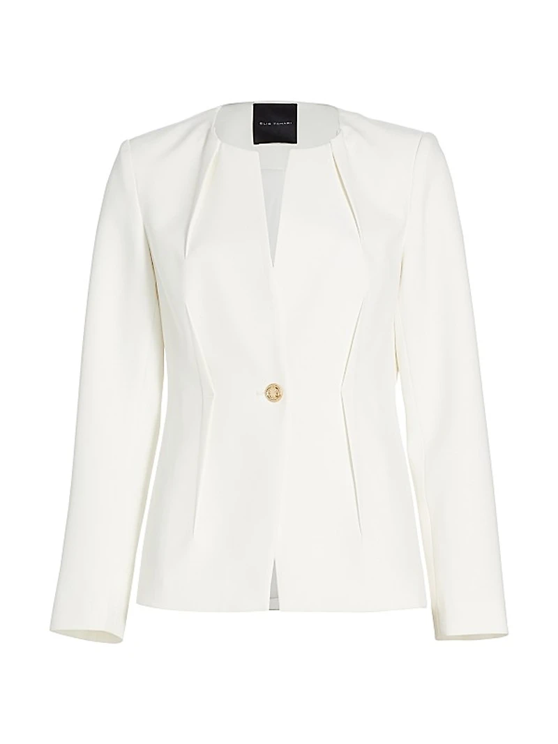 The Zion Pleated Blazer