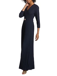 Cassidy Pleated Wide-Leg Jumpsuit