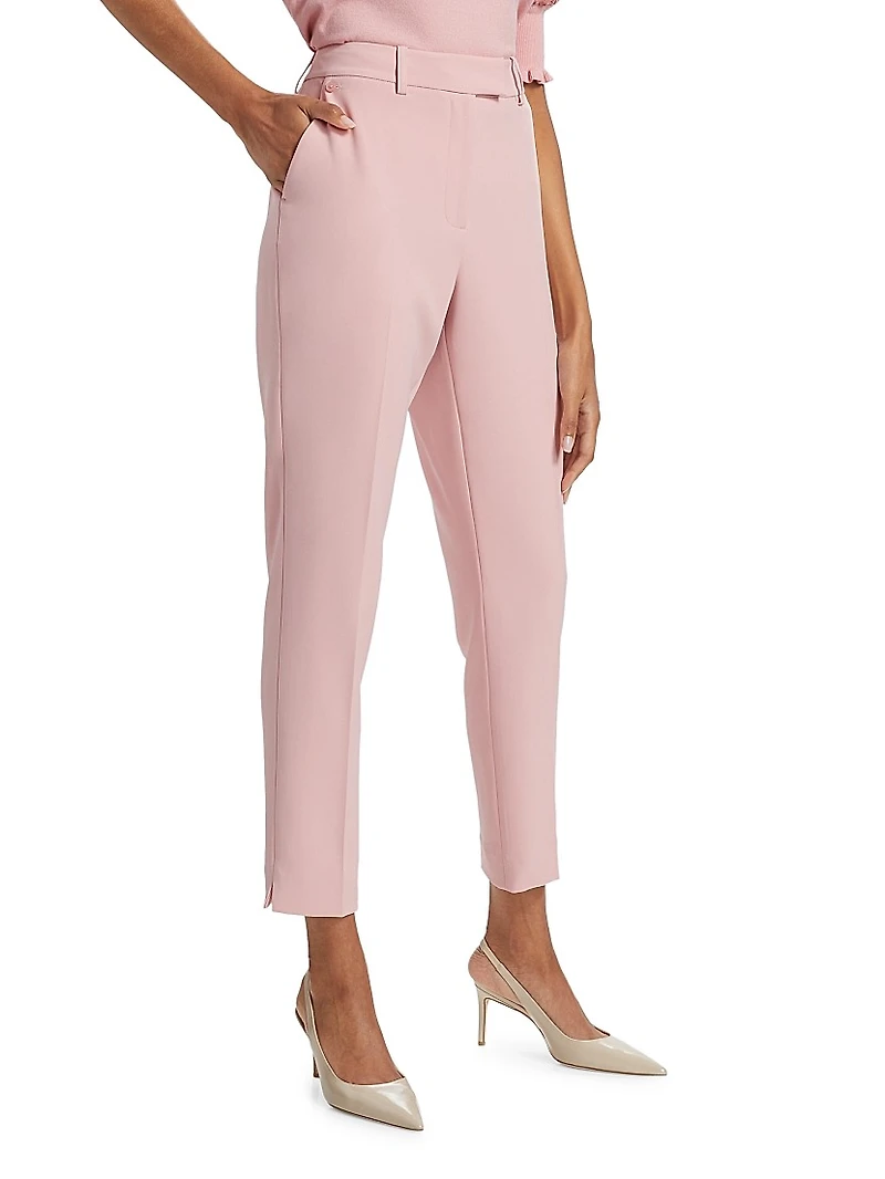 Stella Straight-Leg Cropped Pants