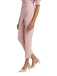 Stella Straight-Leg Cropped Pants