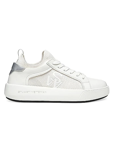 5050 Pro Leather & Knit Low-Top Sneakers
