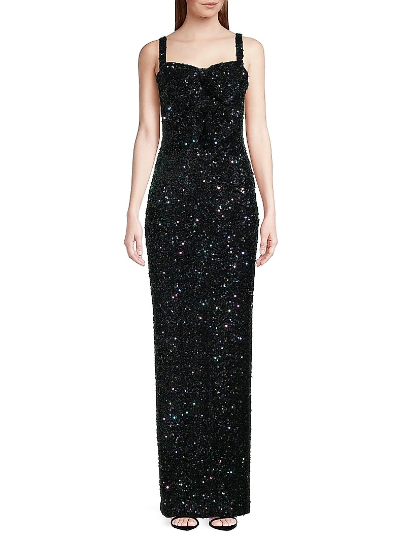 Milayla Sequined Gown