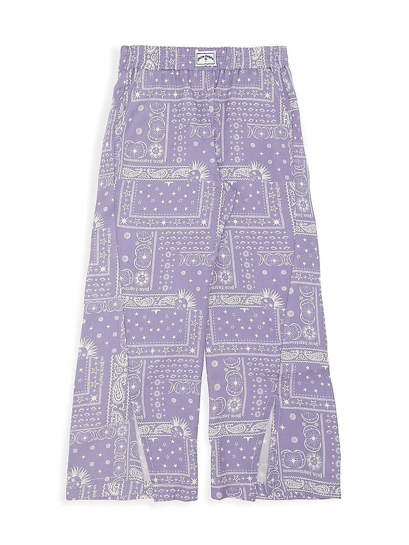 Little Boy's & Boy's Astro Paisley Split Sweatpants