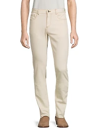 Stretch Five-Pocket Jeans