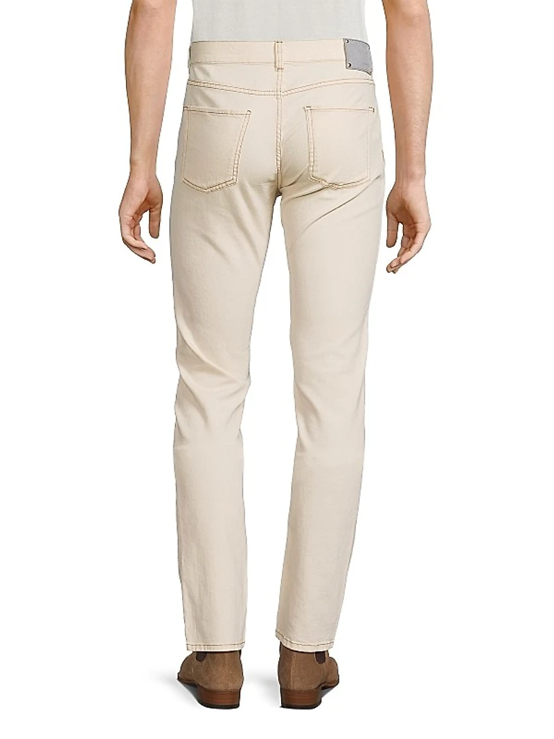 Stretch Five-Pocket Jeans