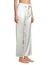 Fine Finishes Silk 2-Piece Pajama Set