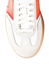 Colorblocked Leather Low-Top Sneakers