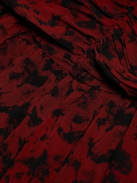 Printed Georgette Minidress