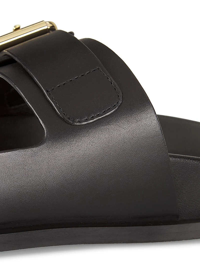 Prince Leather Open-Toe Sandals