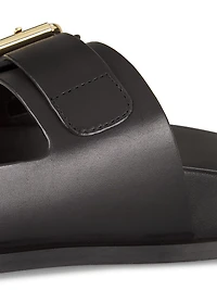 Prince Leather Open-Toe Sandals