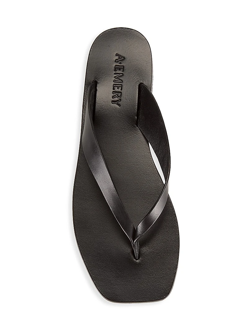 Kinto Leather Flip-Flops