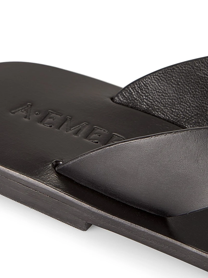 Kinto Leather Flip-Flops
