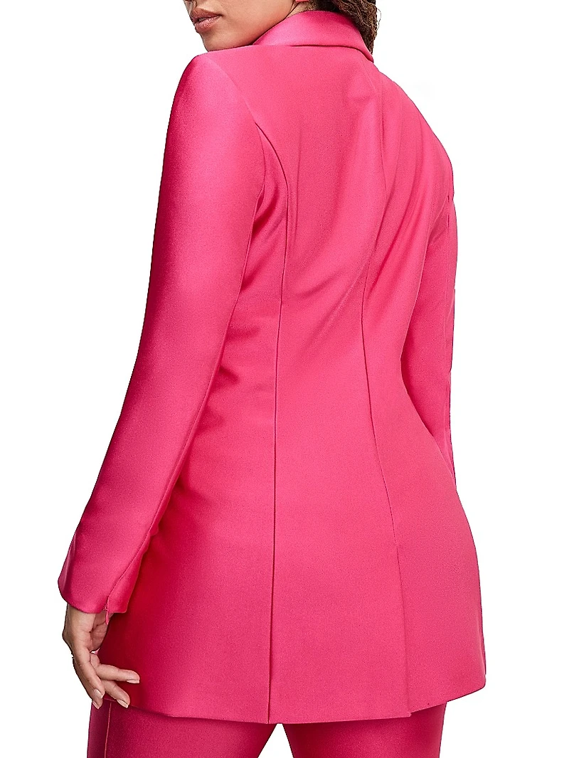 Single-Breasted One-Button Blazer