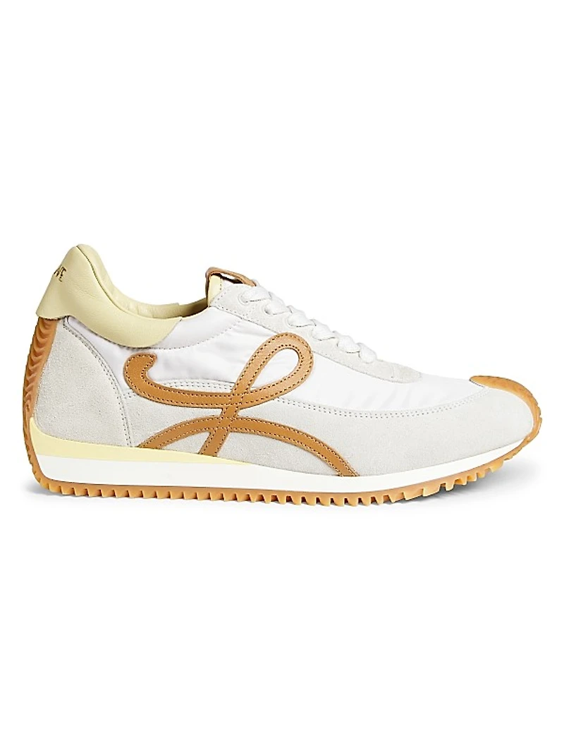 Women's Flow Suede & Nylon Runner Sneakers