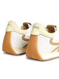Women's Flow Suede & Nylon Runner Sneakers