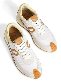 Women's Flow Suede & Nylon Runner Sneakers