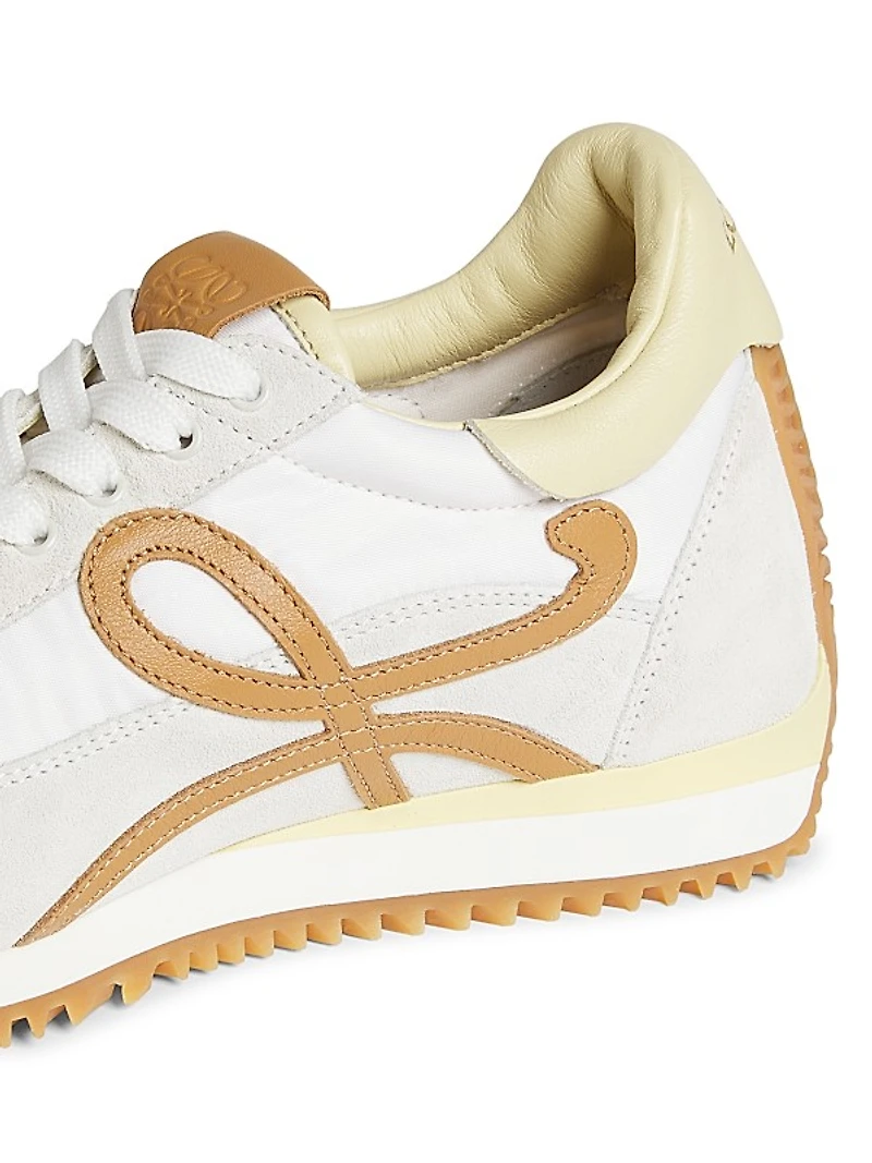 Women's Flow Suede & Nylon Runner Sneakers