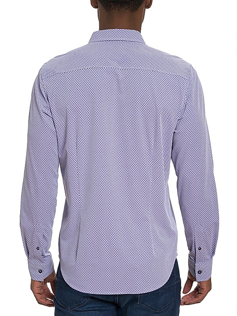 Tocci Gingham Button-Front Shirt