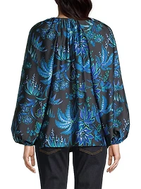 Sienna Floral Satin Blouse