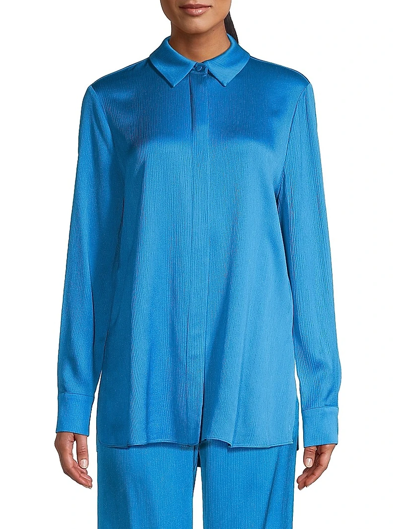 Bella Satin Oversized Shirt