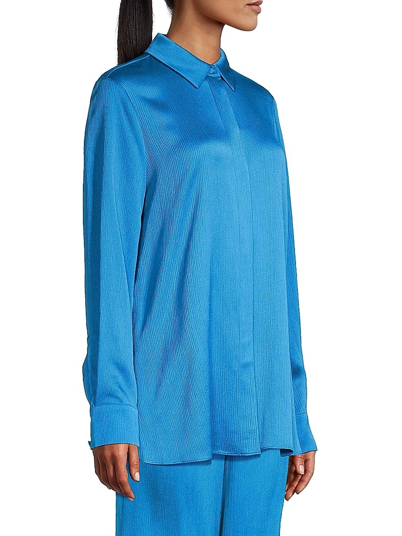 Bella Satin Oversized Shirt