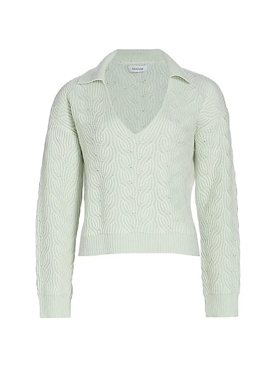 Wool & Cashmere V-Neck Sweater