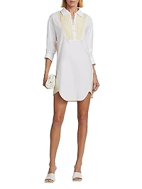 Wool-Cashmere Hybrid Shirtdress