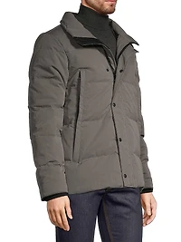 Wyndham Hooded Slim-Fit Down Parka