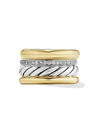 DY Mercer Multi Row Ring Sterling Silver
