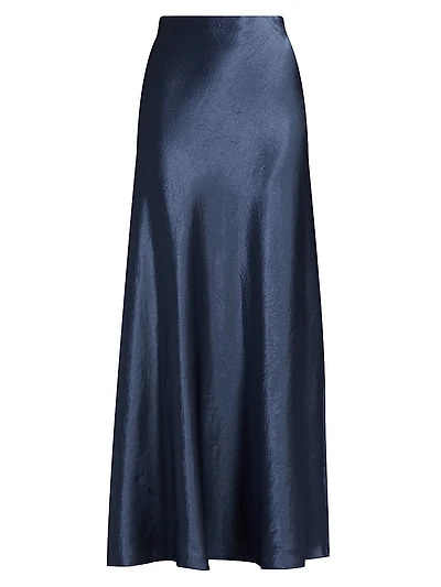 Satin Maxi Skirt
