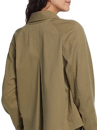 Cotton-Blend Twill Jacket